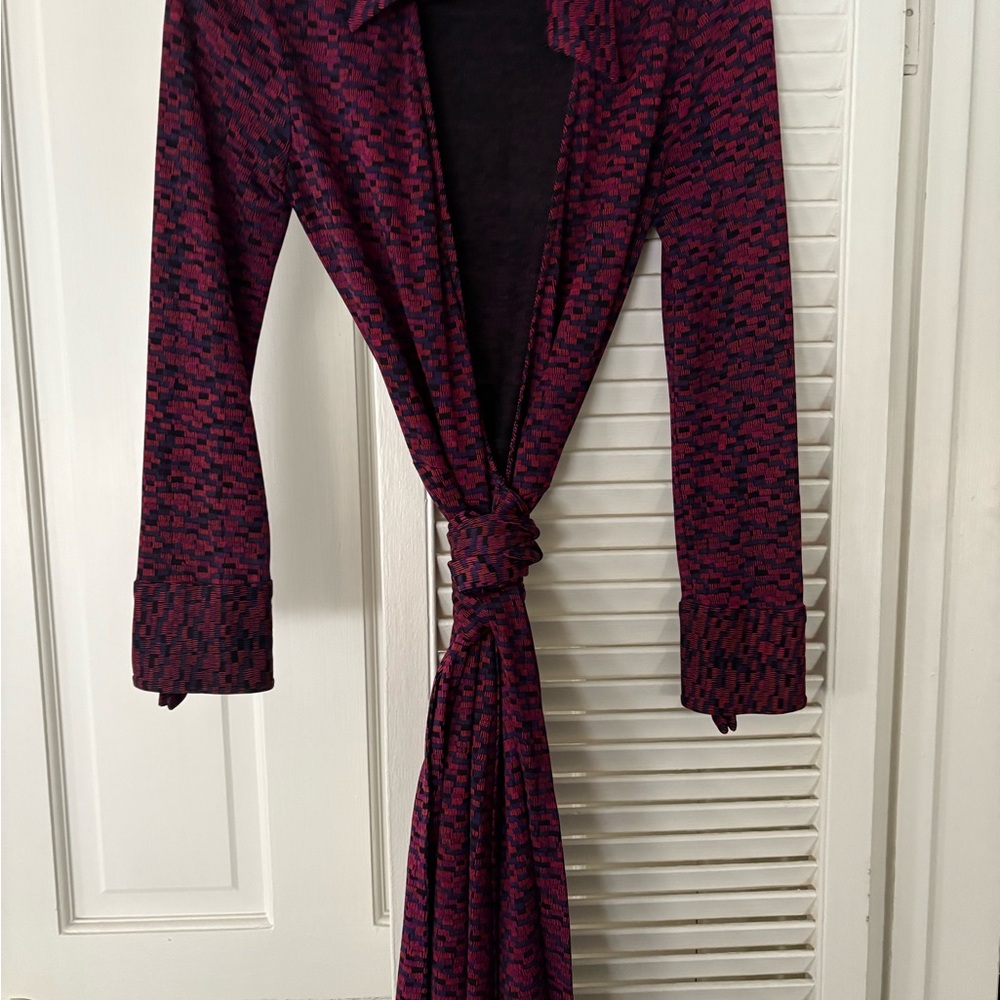 Diane Von Firstenberg wrap dress.